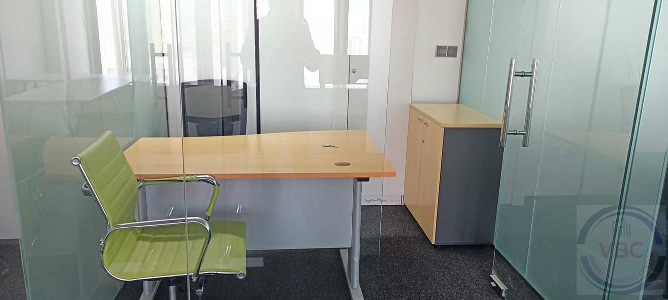 100 Sqft Offices for only AED 6