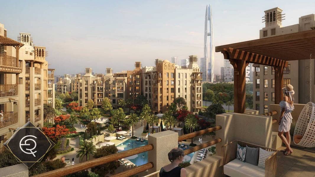 8 Luxury 2 BR IN MADINAT JUMEIRAH 2 years post-handover installments!