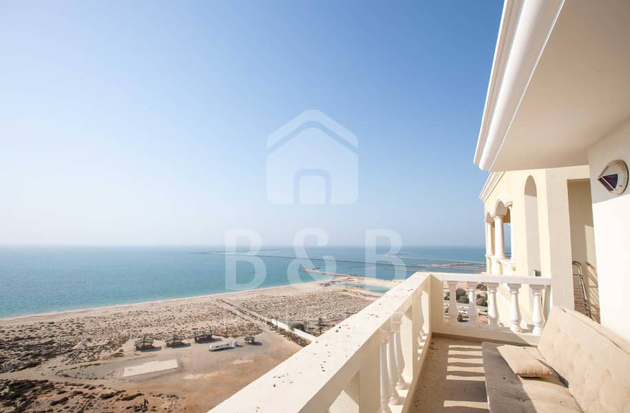12 Cheques - FEWA Connected  Huge 1 BR - Incredible Sea View