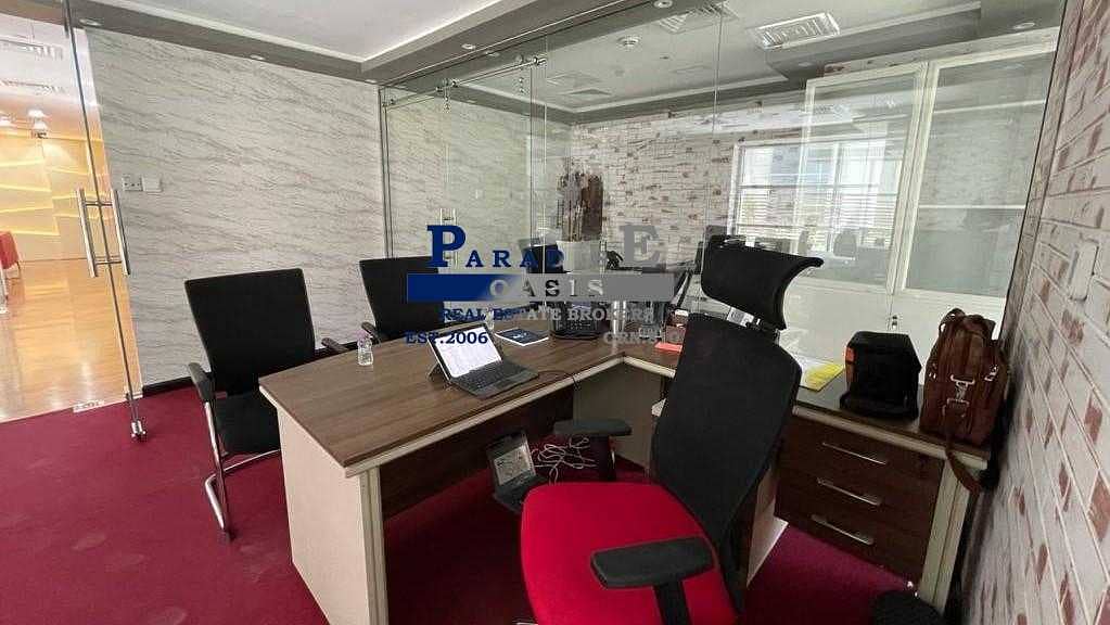 7 Office Space With Balcony In Low Floor For sale