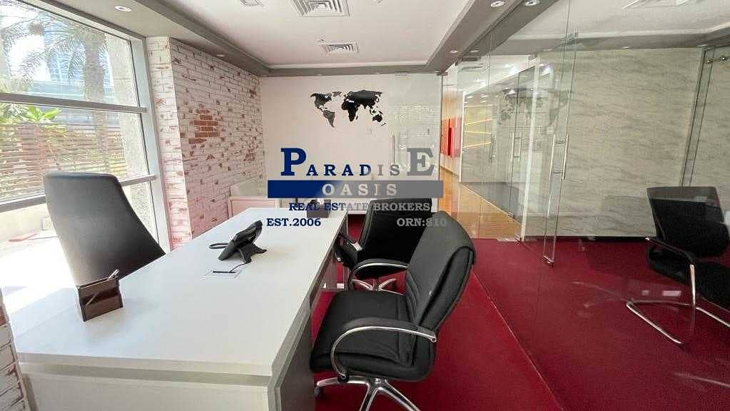 11 Office Space With Balcony In Low Floor For sale