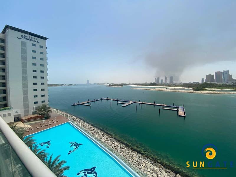 3 furnished sea view azure residences palm