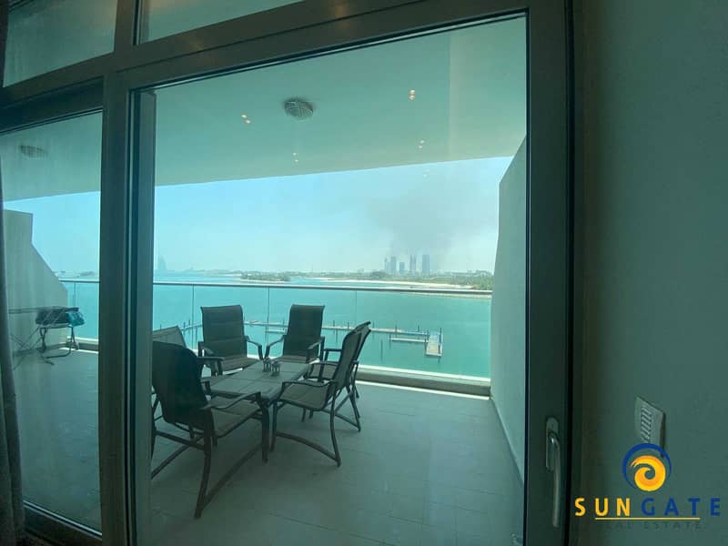 6 furnished sea view azure residences palm