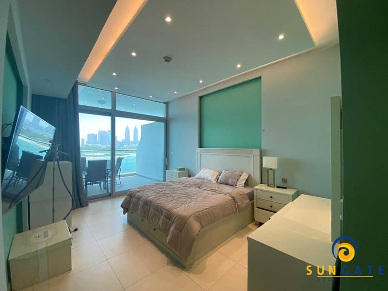 7 furnished sea view azure residences palm