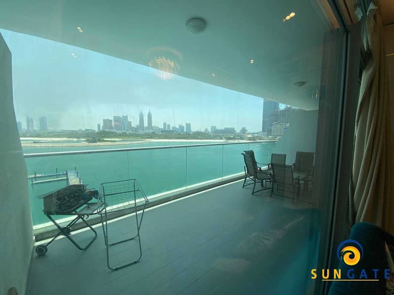 14 furnished sea view azure residences palm