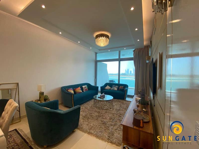 16 furnished sea view azure residences palm