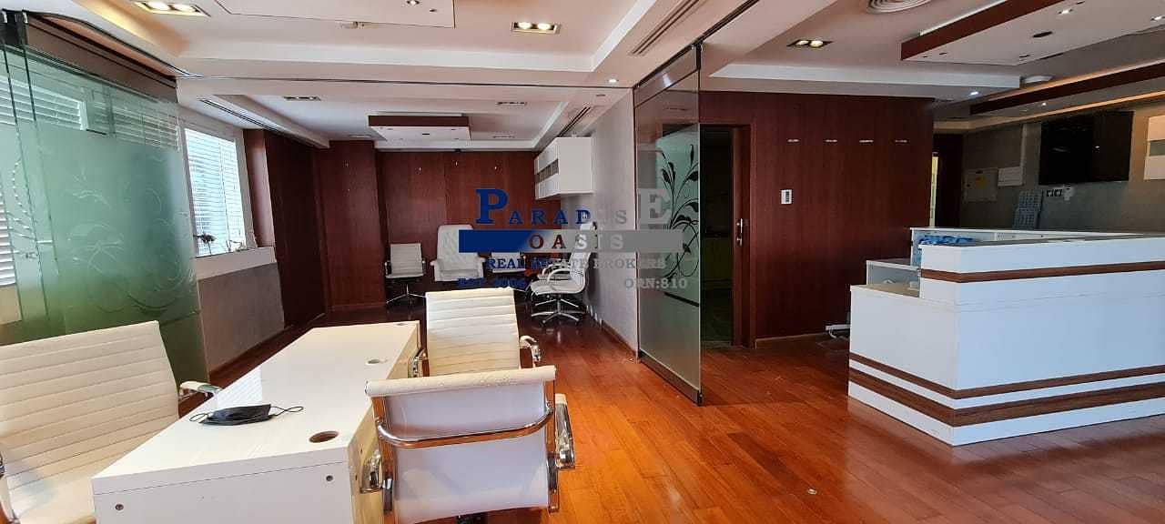 9 Furnished Office I Panoramic View I Higher Floor