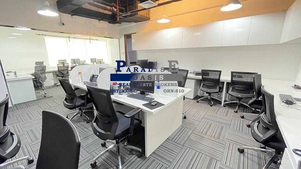 12 Office Space With Balcony In Low Floor For sale