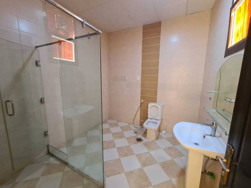 11 Very good flat 3-bedroom apartment and a hall for monthly rent in Shakhbout city