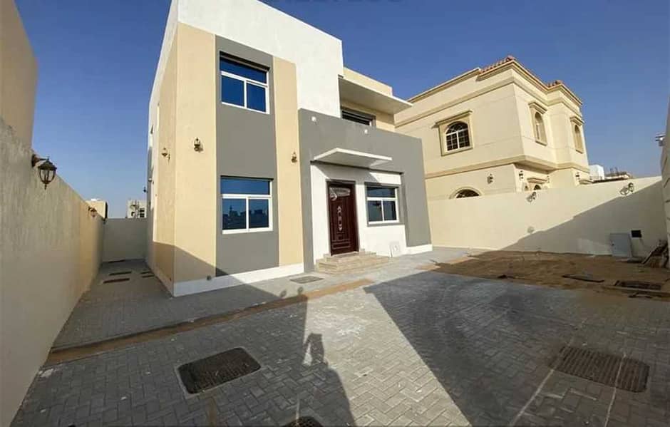 At the price of a piece without down payment for sale, a personal building villa with the best finishes in the Emirate of Ajman, near the mosque and c