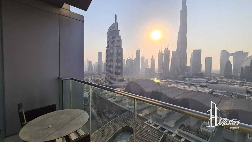 9 1BR Unit in Downtown|Facing Burj & Fountain View !