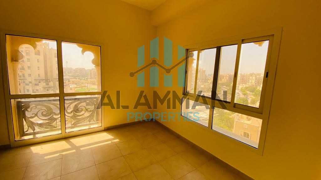Closed Kitchen/Beautiful View/With Balcony/Large Size For Rent In Al Ramth Remraam Dubai