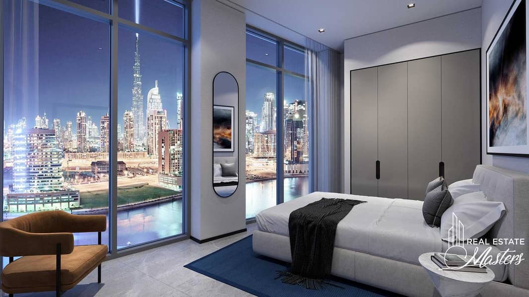 3 Affordable Luxury |  Business Bay |  Burj Khalifa Dubai Canal Views