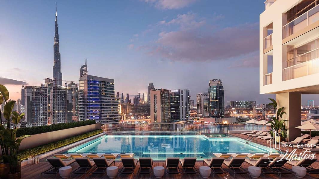 9 Affordable Luxury |  Business Bay |  Burj Khalifa Dubai Canal Views