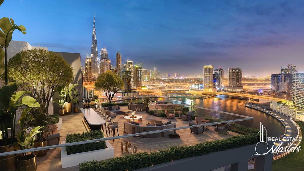 12 Affordable Luxury |  Business Bay |  Burj Khalifa Dubai Canal Views