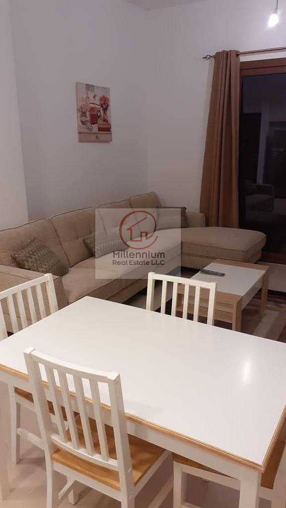13 FULLY FURNISHED 2 BHK in Zahra  Breeze Apartments