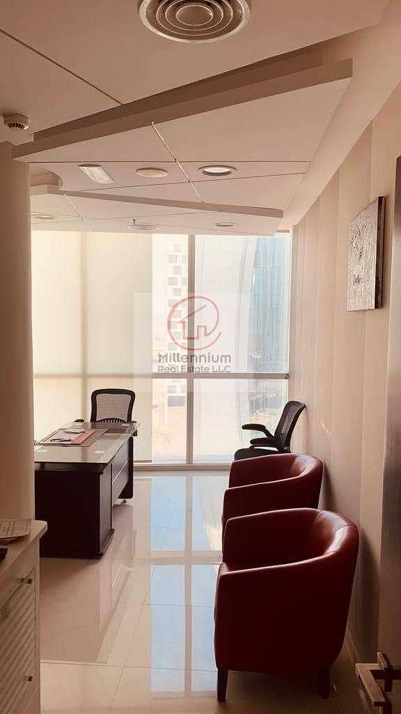 3 Affordable Fully Fitted office for sale  in B2B tower
