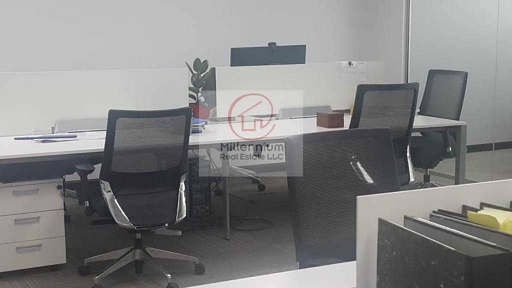 6 SPACIOUS & FITTED office for sale / 15 min walking distance to metro station / Close to Dubai Downtown