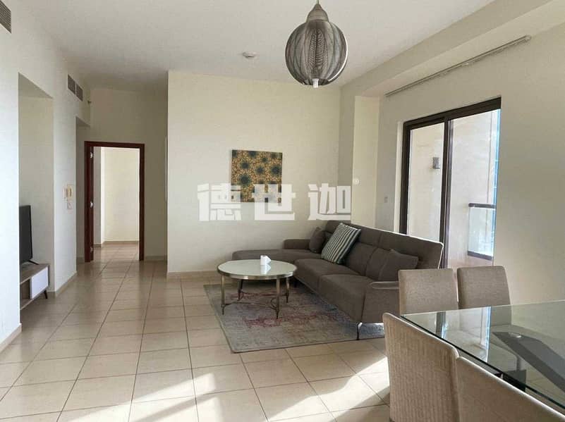 Fully Furnished / Sea View / 2 BR / 2 Swimming Pool