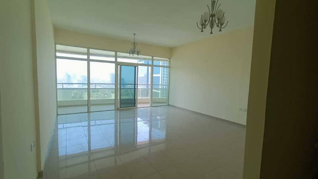 Partial Sea View 2 BHK Apartment With Parking For Rent in Horizon Tower, Ajman