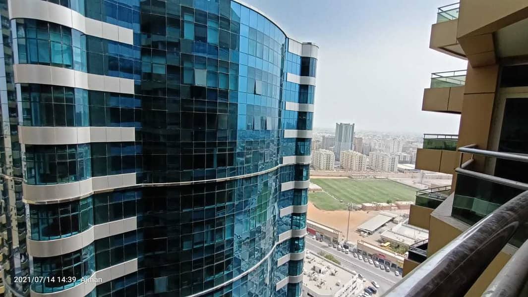 Stadium View Studio With Balcony for Rent in Horizon Tower