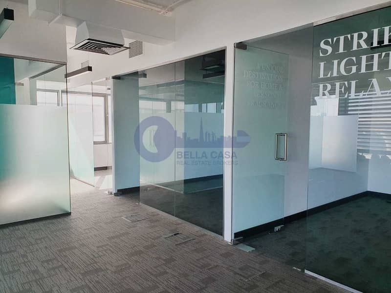 7 Fully Fitted Office | Full Floor Available For Rent | SZR Manara