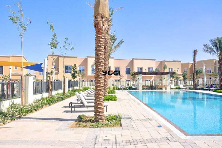18 Hot Deal - 3 Bedrooms + Maid |near to the pool