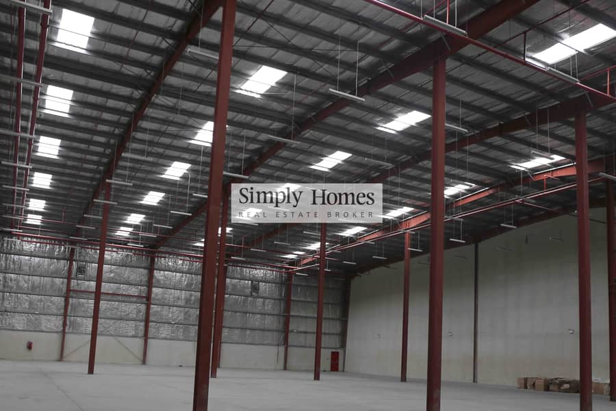 3 AED 21 per Sq. ft. | Warehouse +10% Office