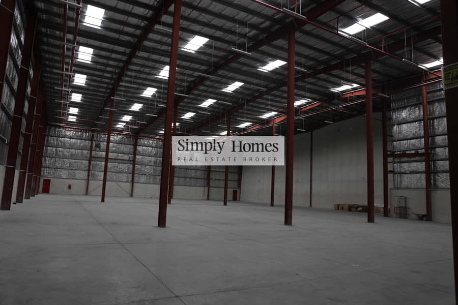 5 AED 21 per Sq. ft. | Warehouse +10% Office