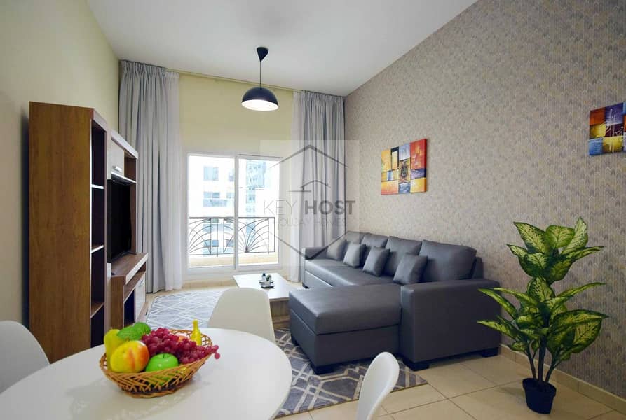 9 Delightful 1 BR apartment Dubai Silicon Oasis
