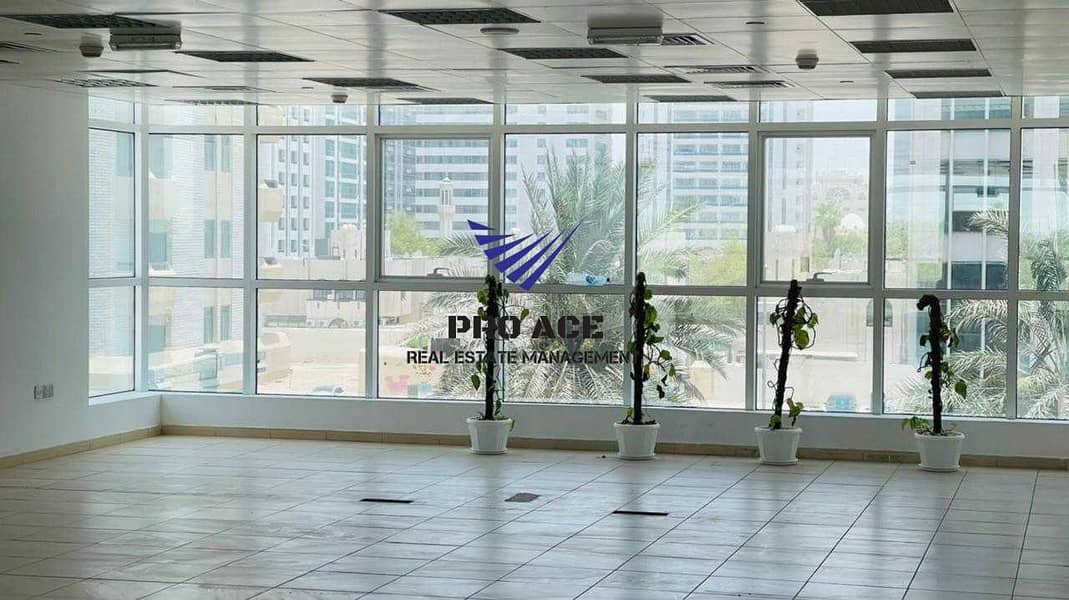 6 Commercial Office available at Al Hosn area  155sqft
