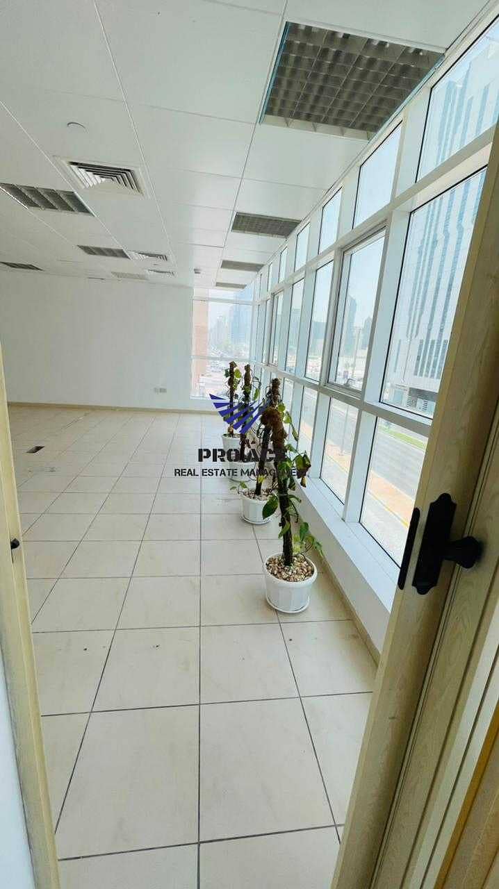 7 Commercial Office available at Al Hosn area  155sqft