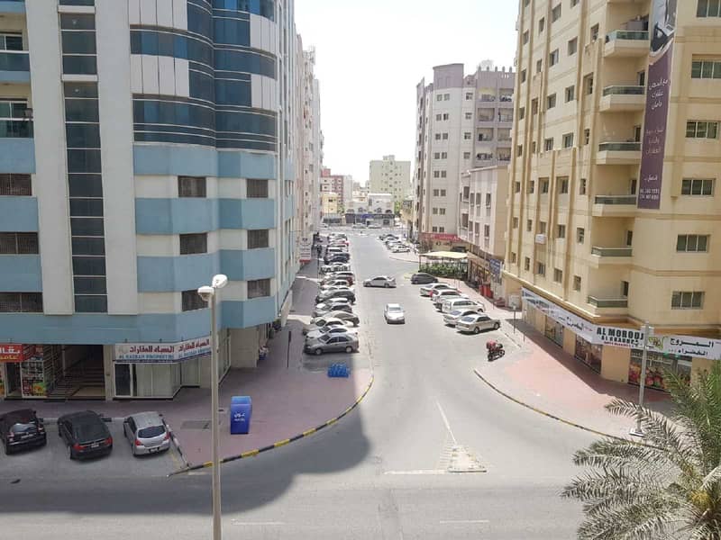 One Bedroom Hall with Balcony open view in King Faisal Road Ajman
