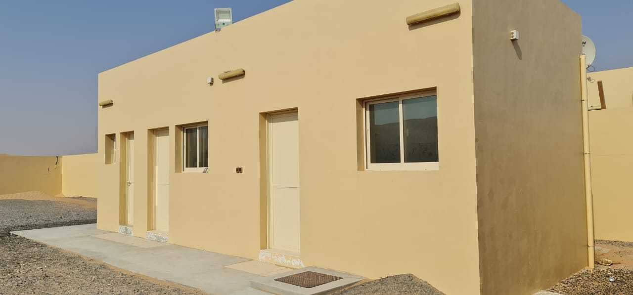 10000 sq ft Open Land / TOLET with 2 Rooms and 20 KW available in Al Sajaa