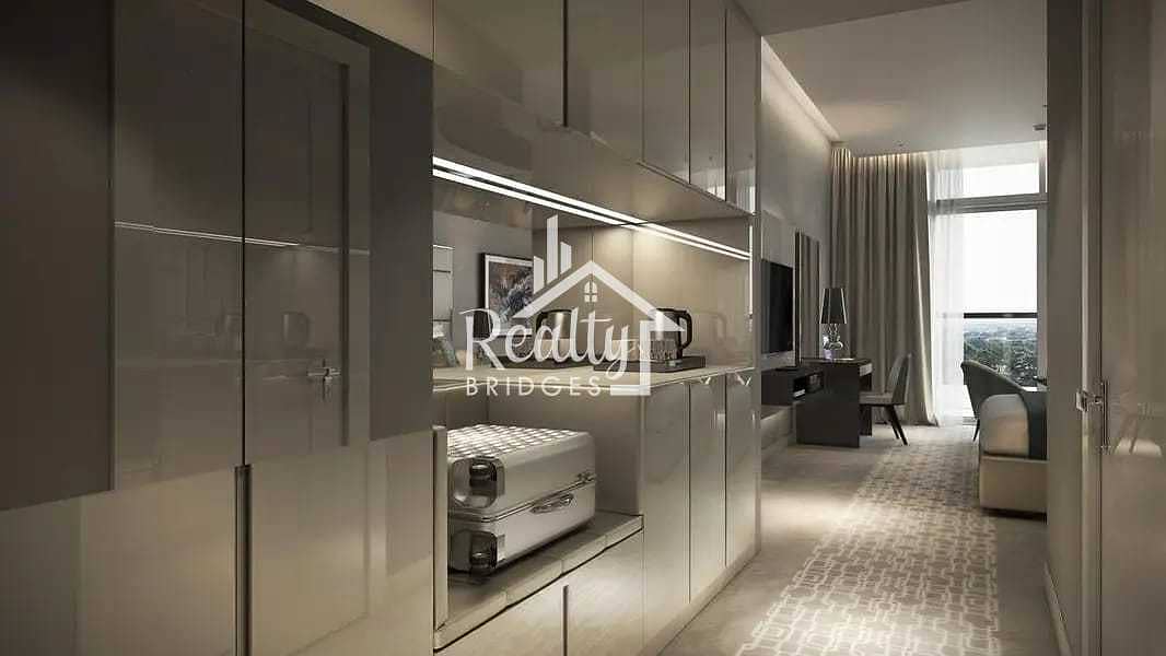 3 8% Guaranteed R. O. I - Ready to Move Studio in Radisson Hotel Damac Hills