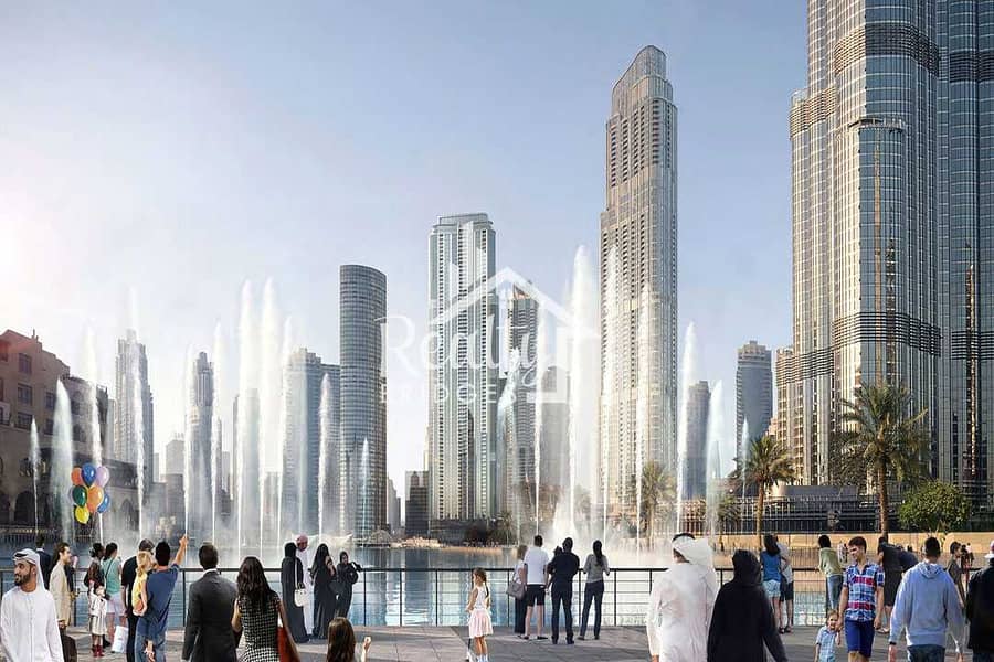 Burj Khalifa & Dubai Fountain Views - 0% Commission - Direct from Developer