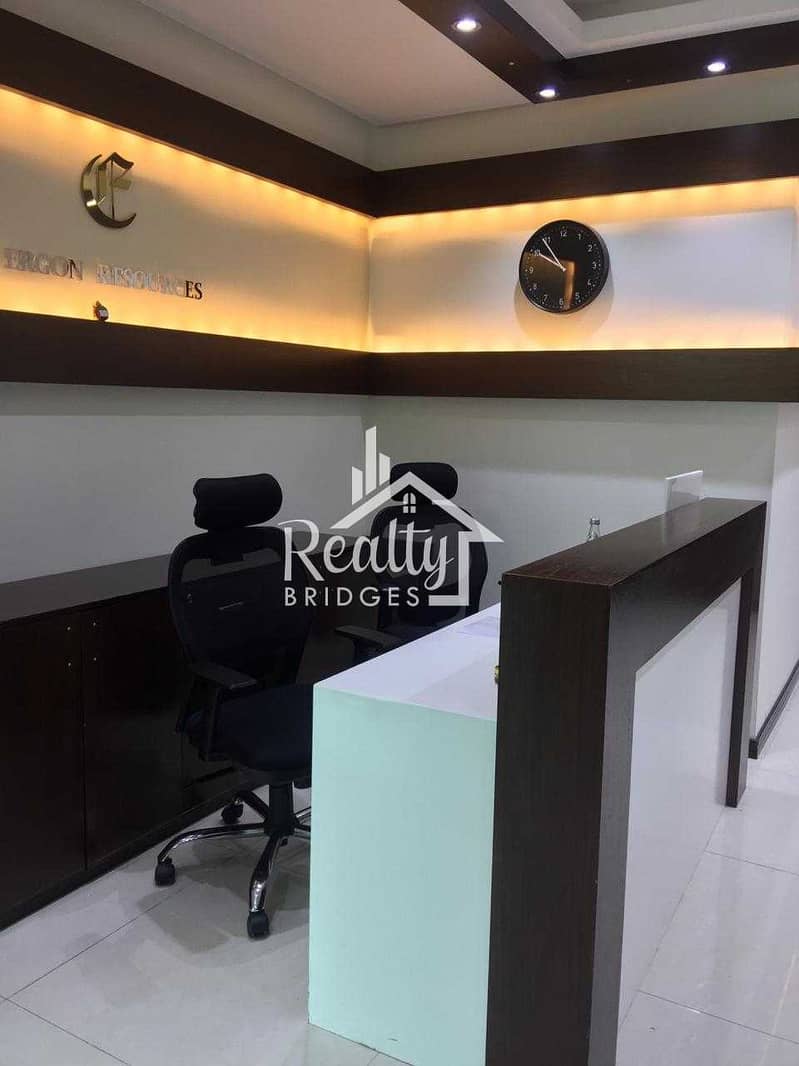 4 Beautiful Furnished Office with Canal View for Urgent Sale