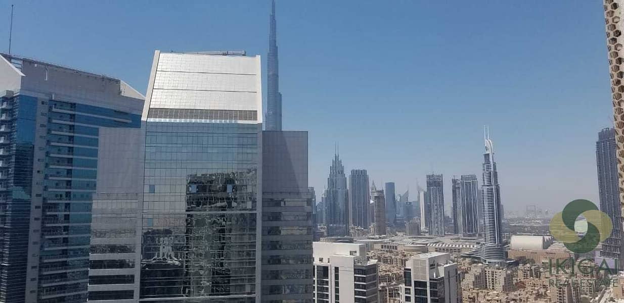 10 Fully Furnished Studio | Burj Khalifa View | Canal View
