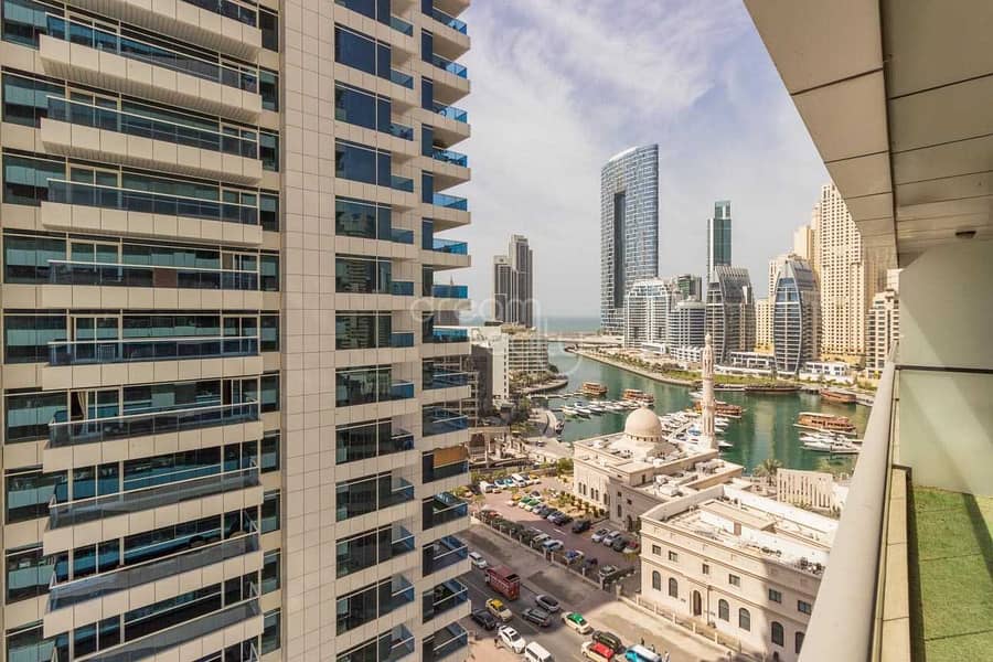 10 MUST VIEW | Fully Furnished 1BR in DUbai Marina Escan tower I chiller free