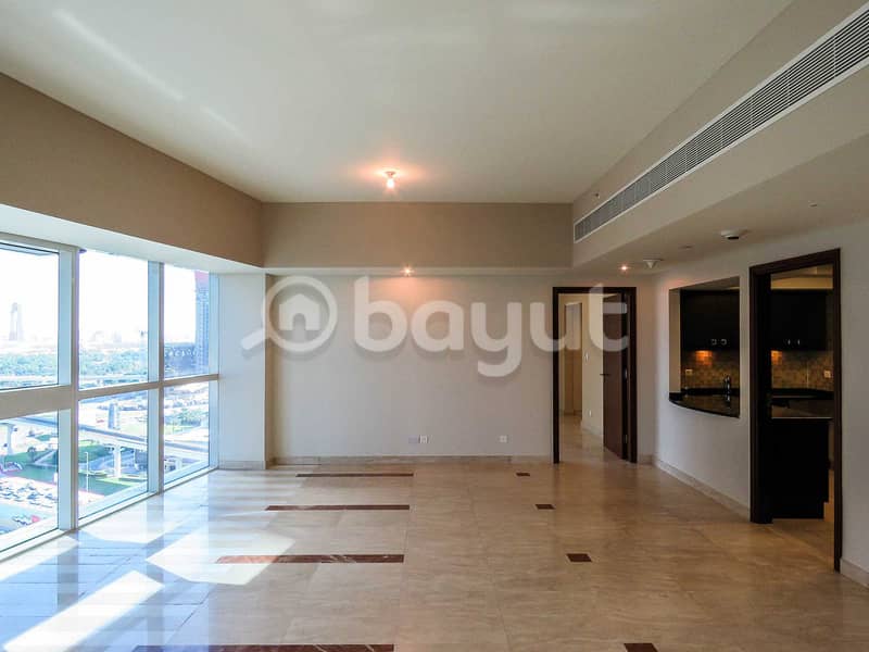 Special Deal for a Semi Furnished Luxury Apartment in a  prime location with breath taking  view & an open Kitchen