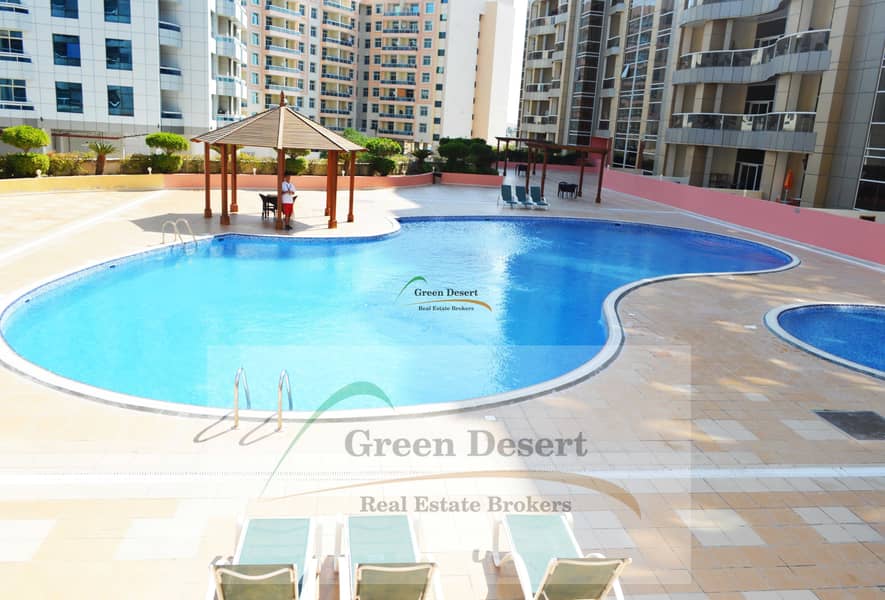 8 Best Deal Large 1 BHK Pool View High Floo