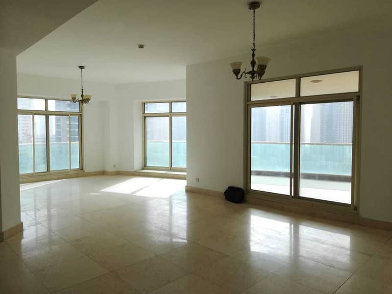 位于迪拜码头，滨海塔楼 3 卧室的公寓 120000 AED - 5238218