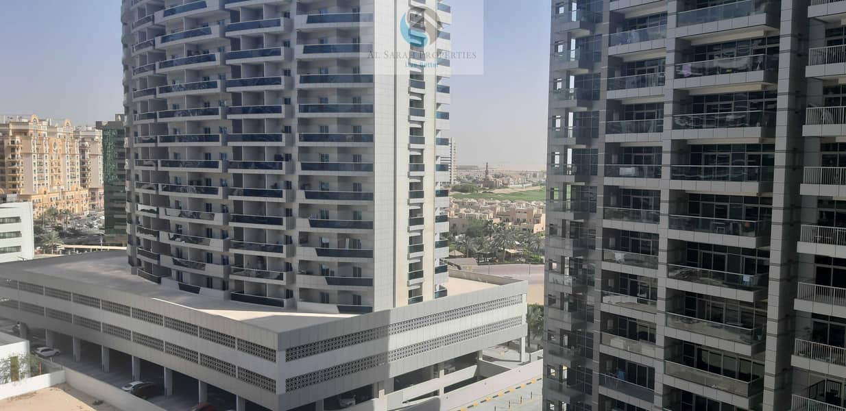 10 Spacious Brandnew Studio-Global Golf Residence-Sports City (Partial Golf  View)(Chiller Free)