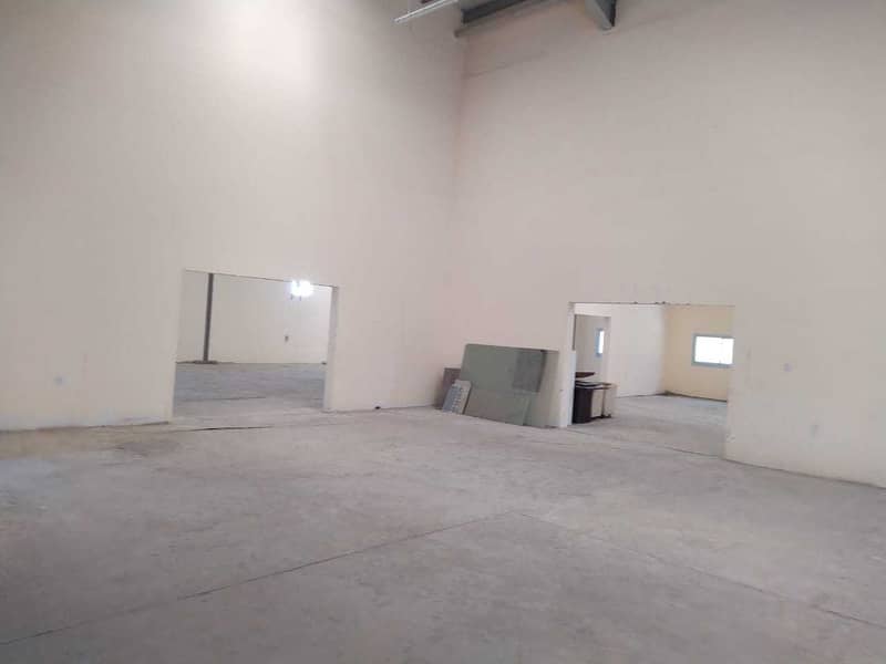 HUGE SPACE WARE HOUSE IN JEBEL ALI !  AED 25 per Sq. ft (Negotiable)