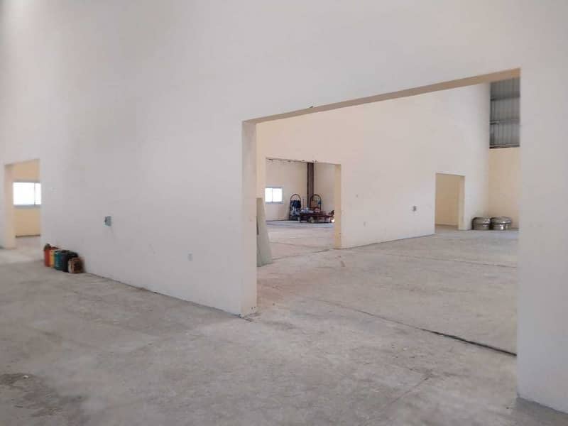 6 HUGE SPACE WARE HOUSE IN JEBEL ALI !  AED 25 per Sq. ft (Negotiable)