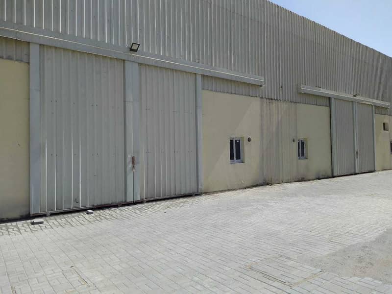 11 HUGE SPACE WARE HOUSE IN JEBEL ALI !  AED 25 per Sq. ft (Negotiable)