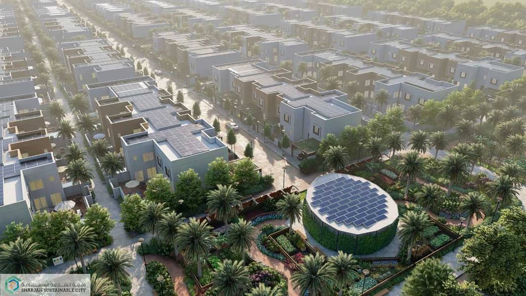 A golden opportunity to own a villa in the first sustainable city in Sharjah, with bank financing of up to 25 yearsA golden opportunity to own a villa in the first sustainable city in Sharjah, with bank financing of up to 25 years
