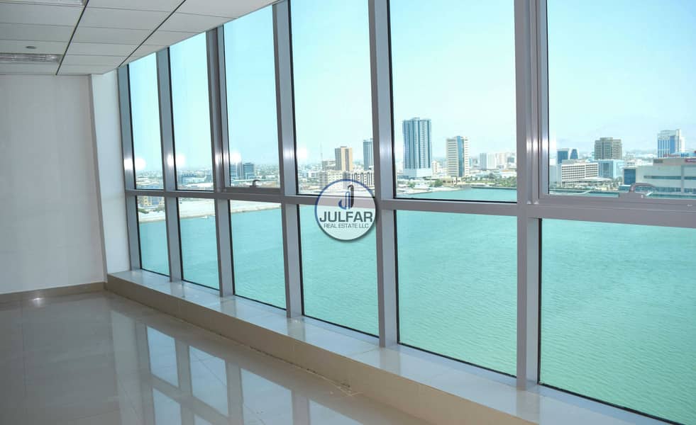 6 Amazing Sea View Office FOR SALE in Julphar Tower.