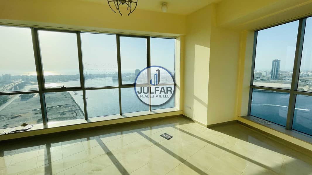 Big Size Sea View-1BHK-For Rent |Julphar Tower