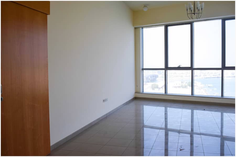 3 Big Size Sea View-1BHK-For Rent |Julphar Tower